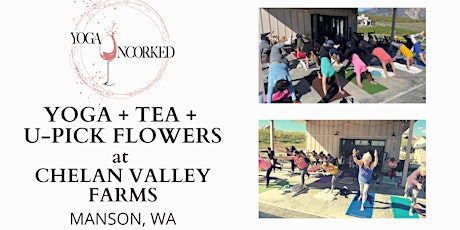 Yoga + Tea + U-Pick Flowers at Chelan Valley Farms