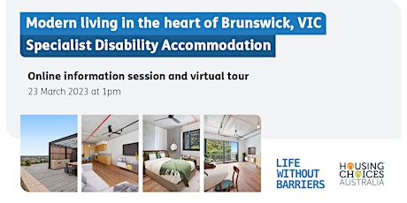 Specialist Disability Accommodation, Brunswick - Info session/virtual tour