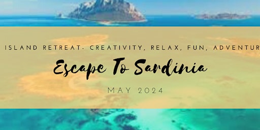 Primaire afbeelding van Escape To Sardinia- Creativity+Self Care Retreat