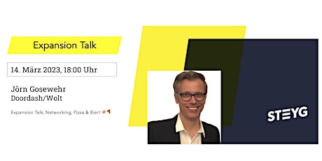 Expansion Talk mit Jörn Gosewehr von Doordash/Wolt
