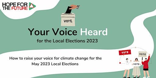 2023 Local Elections: Raise Your Voice for Climate Change