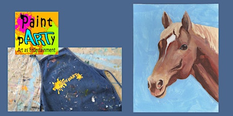 Family Open Studio Canvas - Horse - $25 pp primary image