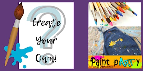 Family Open Studio Canvas - Create Your Own- $25 pp primary image