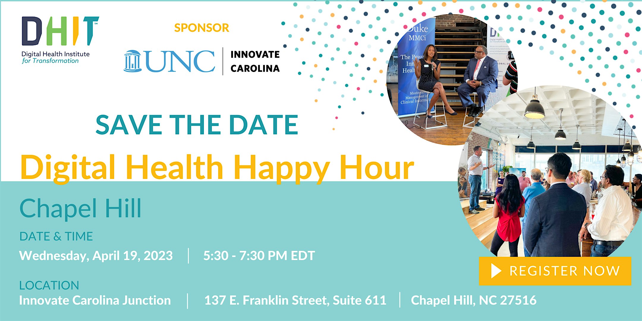 Digital Health Happy Hour: Chapel Hill