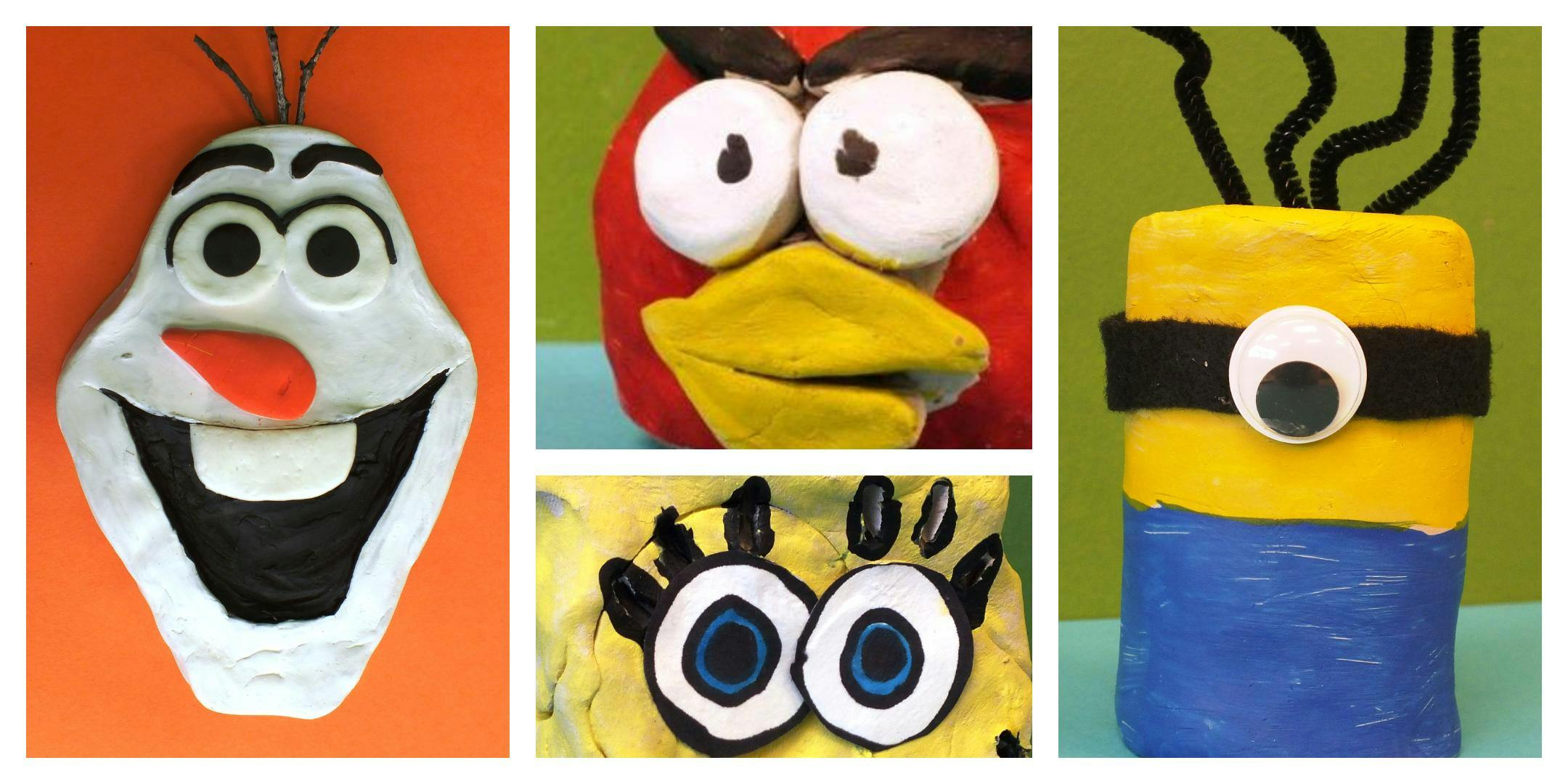 Clay Cartoon Characters Camp (5-12 Years)