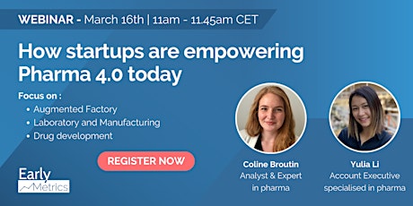 How are startups empowering Pharma 4.0 today