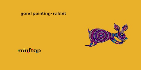 Gond Painting - Rabbit