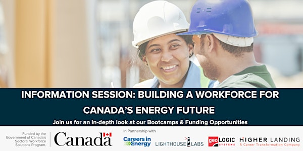 Building a Workforce for Canada’s Energy Future  - Information Session
