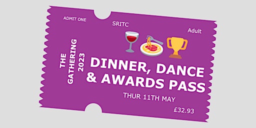 The Gathering 2023 - Thursday Evening Dinner/Dance & Awards Pass primary image