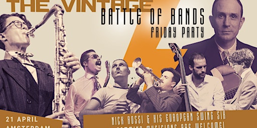 The Vintage Battle of the Bands-Live Music by Nick Rossi & his European Six