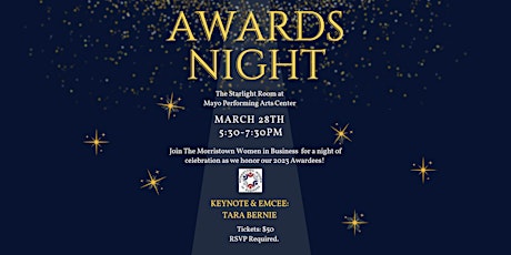 Morristown Women in Business Awards Night!