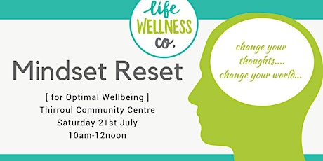 'Reset Your Mindset' for Optimal Wellbeing primary image