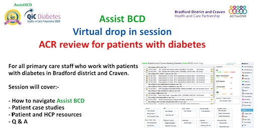 AssistBCD tutorial - Reviewing ACR results for Patients with diabetes