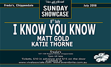 I Know You Know + special guests primary image