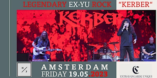 "KERBER"  Concert in Amsterdam 19 May 2023 the best ex-Yu rock band