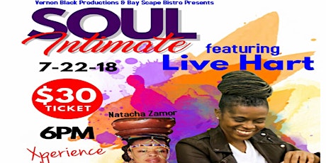Vernon Black Productions Presents: Soul Intimate ft Live Hart primary image
