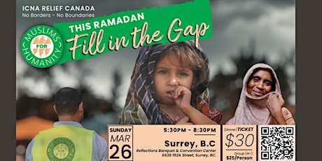 ICNA Relief Canada - Surrey Ramadan Fundraising Iftar