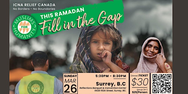 ICNA Relief Canada - Surrey Ramadan Fundraising Iftar