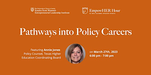 EmpowHER Hour | Pathways into Policy Career