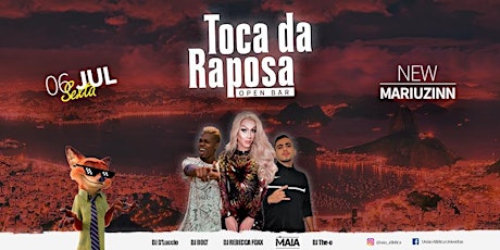 Imagem principal do evento TOCA DA RAPOSA