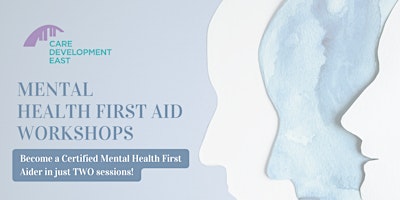 Imagen principal de Adult Mental Health First Aid Sessions - Workshop 10