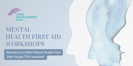 Primaire afbeelding van Adult Mental Health First Aid Workshop 11