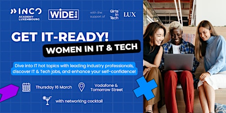 GET IT-READY! Women in IT and Tech Bootcamp