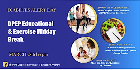 Diabetes Alert Day Educational & Exercise Midday Break