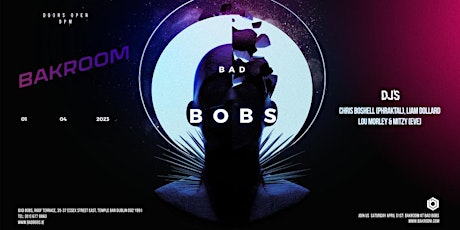 Bakroom Djs - House, Deep House, Tech House - Bad Bobs Rooftop primary image