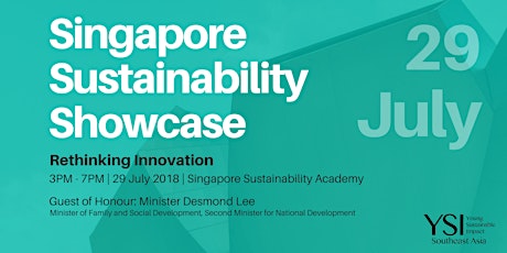Singapore Sustainability Showcase: Rethinking Innovation primary image