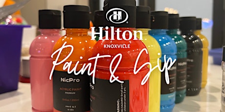 Paint & Sip at Hilton Knoxville