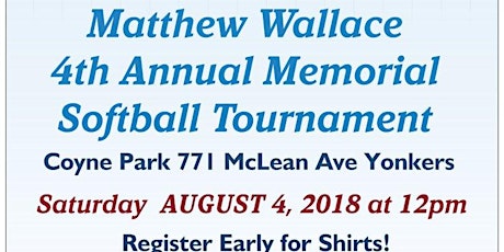 The Matthew Wallace Memorial Softball Tournament primary image