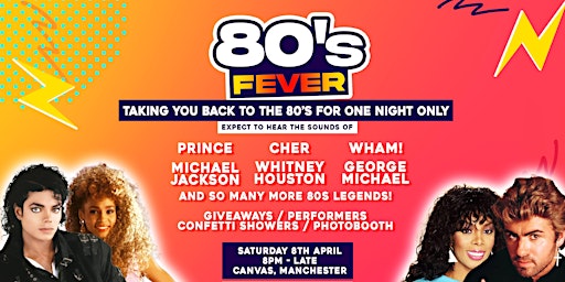 80s Fever - A  Festival Celebration of the 80s! - (FINAL RELEASE TICKETS)