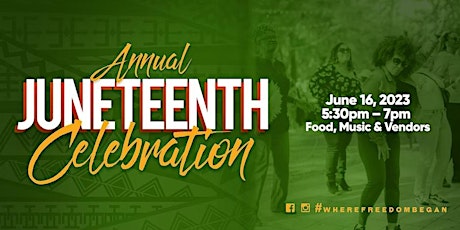Juneteenth Celebration Vendor & Volunteer  Registration