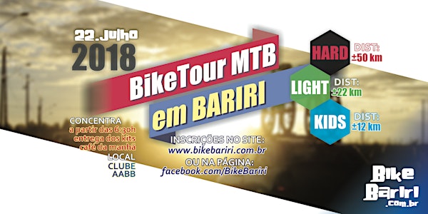 Bike Tour MTB 2018 em Bariri-SP