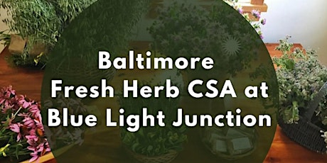 Baltimore Fresh Herb CSA at Blue Light Junction