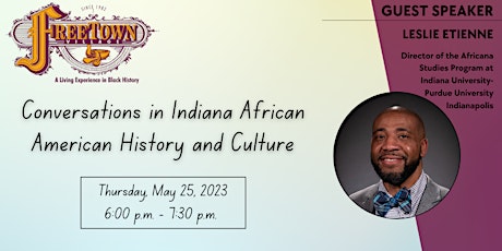 Imagen principal de Conversations In Indiana African American History and Culture