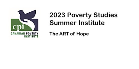 The ART of Hope: A Healing Approach to Ending Poverty primary image