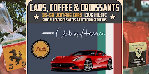 Cars, Coffee & Croissants: FERRARI feat. Unanswered ?s Trio, Bryan Anthony