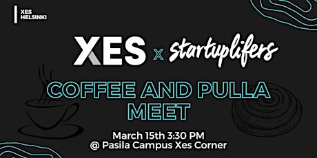 Primaire afbeelding van Startuplifers and XES - Coffee and Pulla Meet