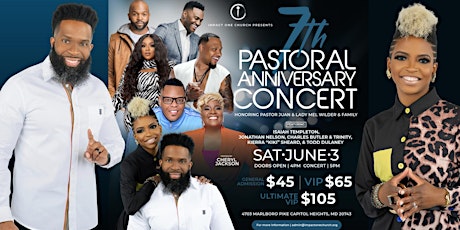 7th Pastoral Anniversary Concert