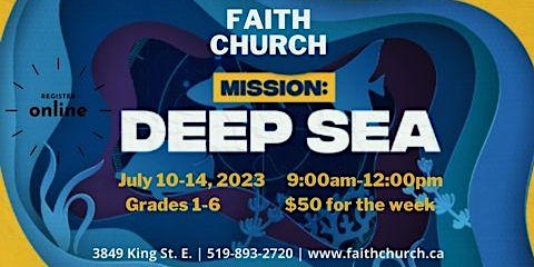 Mission Deep Sea Summer Camp