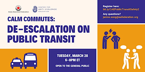 Public Transit Safety: De-escalation on Public Transit