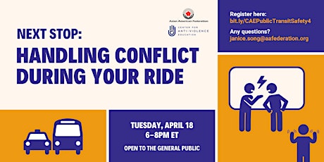 Hauptbild für Public Transit Safety: Handling Conflict During Your Ride