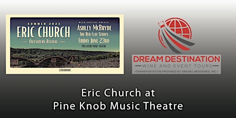 Shuttle Bus to See Eric Church at Pine Knob Music Theatre