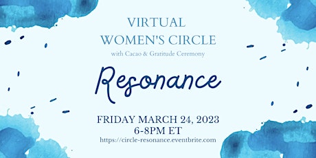 Virtual Women's Circle: RESONANCE