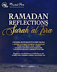 Imagem principal do evento Ramadan Reflections: Surah al Isra