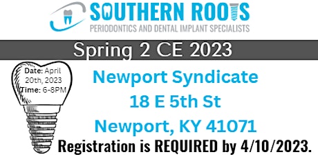 Southern Roots Spring 2CE 2023 Newport Syndicate