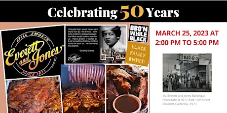 Celebrating the 50th Anniversary of Everett and Jones Barbeque Restaurant
