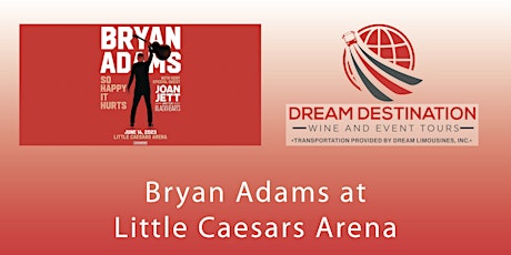 Shuttle Bus to See Bryan Adams at Little Caesars Arena